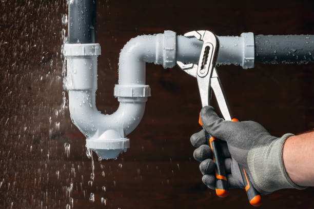 Professional Plumbing technician working in Yorktown, TX